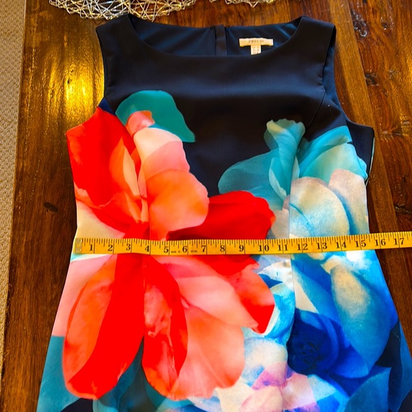 Navy Blue Dress (Précis Designer) size 8. - Picture 5 of 6